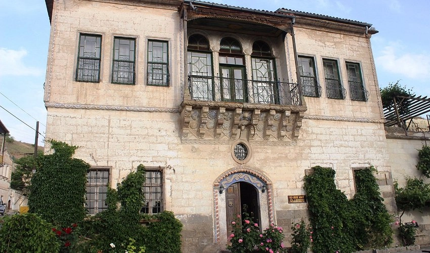 Exterior view of Asmalı Konak Old Greek House
