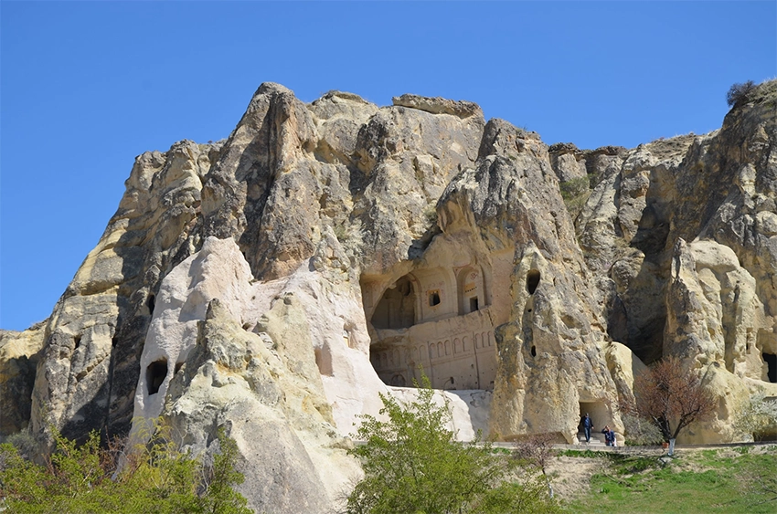 Dark Church exterior view, Göreme Open-Air Museum