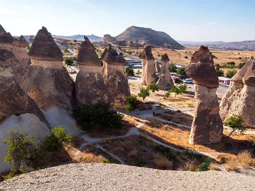 Paşabağ Valley overview with fairy chimneys