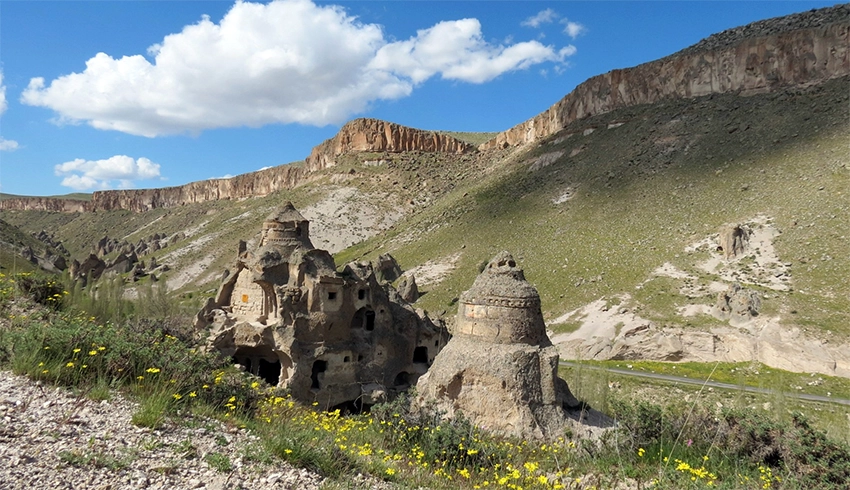 Soğanlı Valley overview view