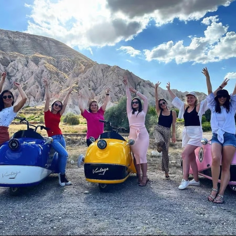 Nostalgic Electric Car Tour Cappadocia - Image 1
