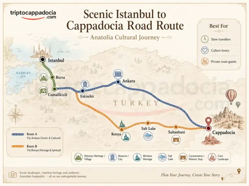 Anadolu üzerinden İstanbul